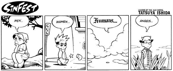 Men Women Humans Angels
