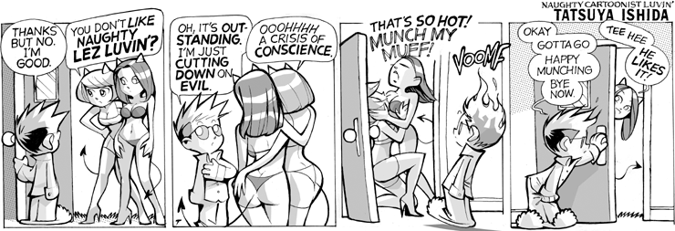 Lesbo Snatch-O-Gram 2