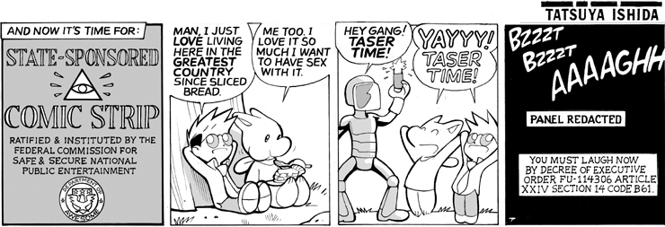 State-Sponsored Comic Strip