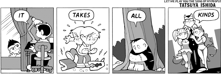 It Takes All Kinds