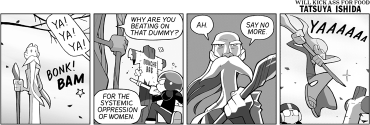 Beating On The Dummy