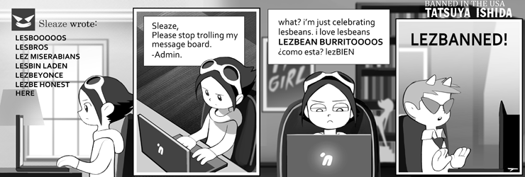 Lezbanned