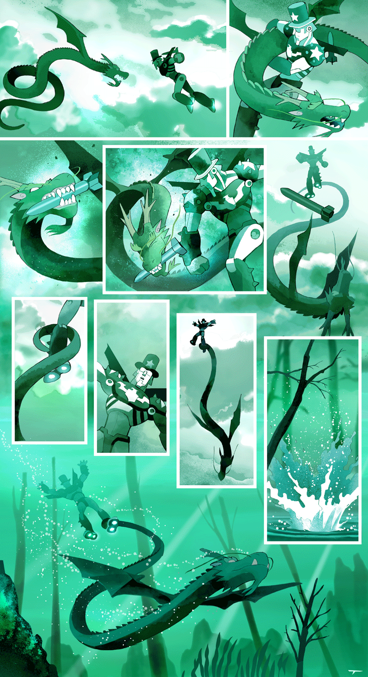 Dragon Versus Samtron 8
