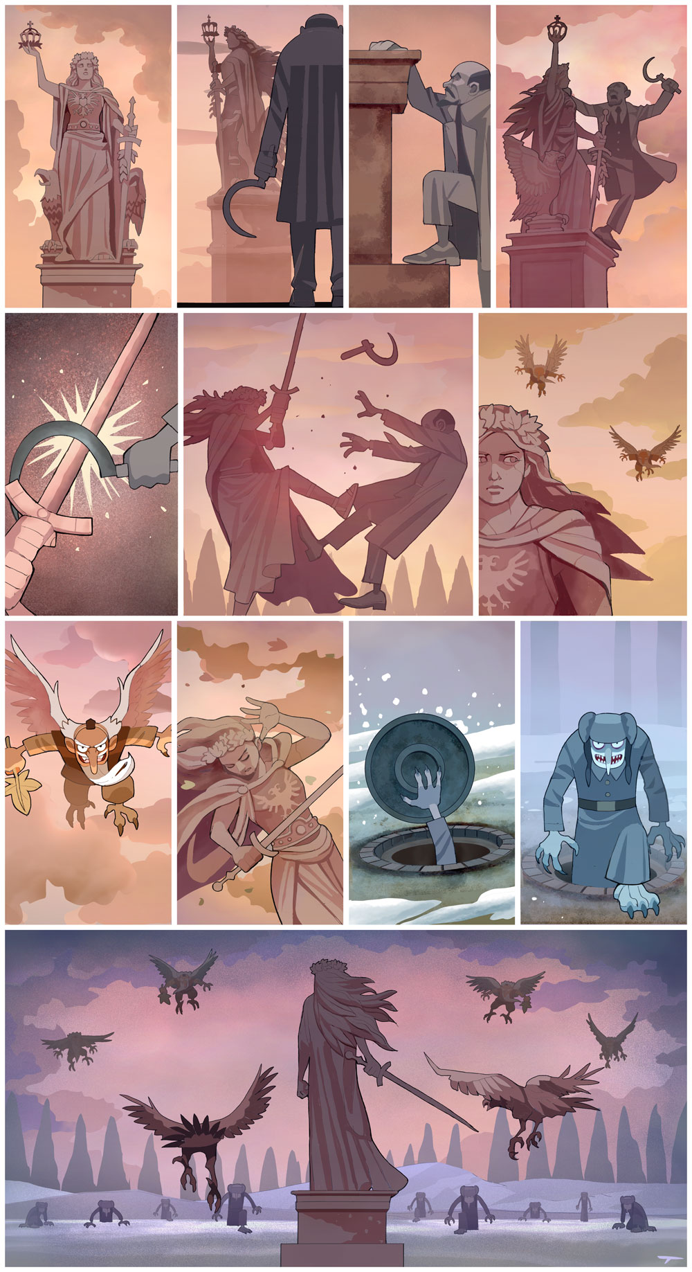 Re-imagining Villains 135