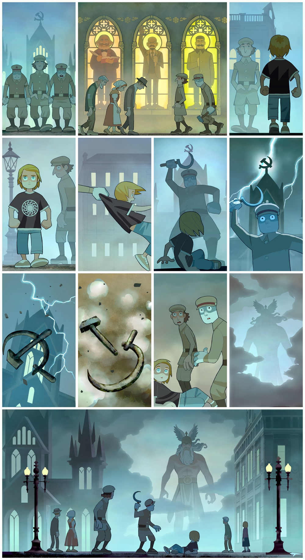 Re-imagining Villains 261